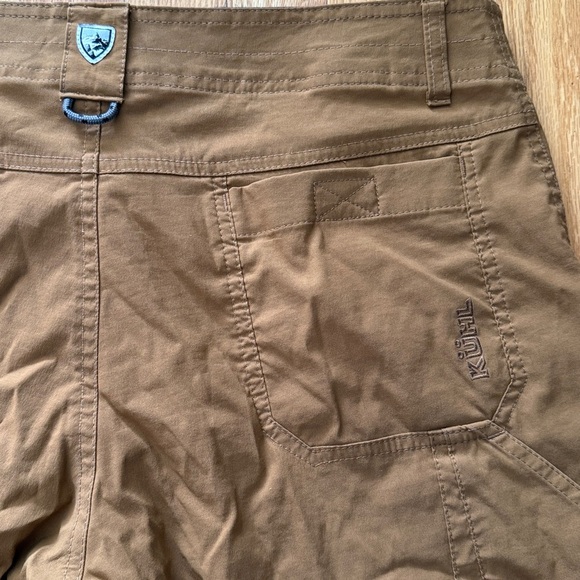 Kuhl sz 34 Men's Renegade Ochre Brown Casual Shorts great pre owned condition - Picture 5 of 5